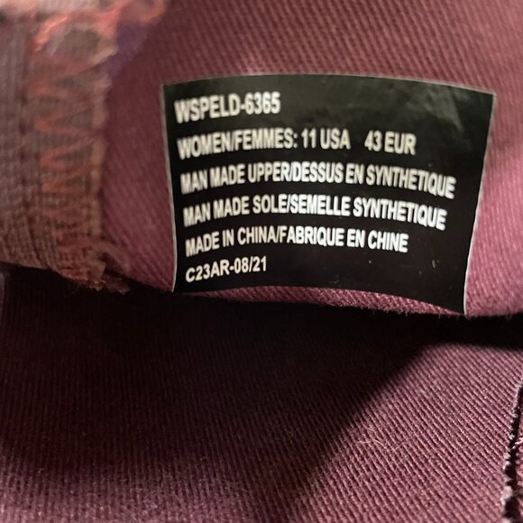 (NEW) LUGZ "Spell" Women's Non Slip Rubber Sole Slip On Loafer, Burgundy - 11 - Picture 8 of 12